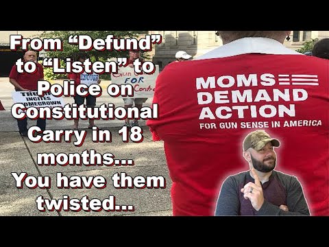 Gun Controllers noticing Constitutional Carry WINS... now claim we are not listening to POLICE... Thumbnail
