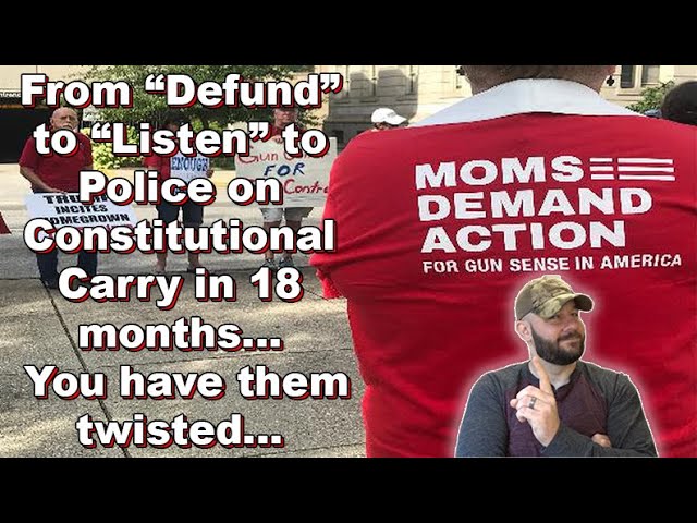 Gun Controllers noticing Constitutional Carry WINS... now claim we are not listening to POLICE...