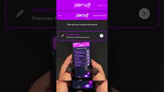 App SenXit FF + 3 finger handcam gameplay poco x3 pro