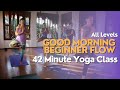 40 Minute Yoga Class Good Morning Flow Beginner Friendly Vinyasa