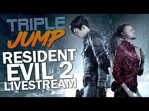 Resident Evil 2: Claire 2nd Run (PART 1) | TripleJump Live