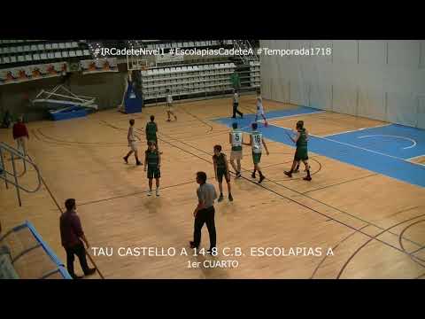 TAU CASTELLO A 65-62 C.B. ESCOLAPIAS A
