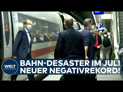 DEUTSCHLAND: Bahn-Desaster im Juli! Jeder zweite Fernzug zu spät – Wird es noch schlimmer?