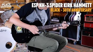Video thumbnail for No Talking...Just Tones | ESP KH-3 Spider Kirk Hammett Signature 30TH Anniversary by Peach Guitars