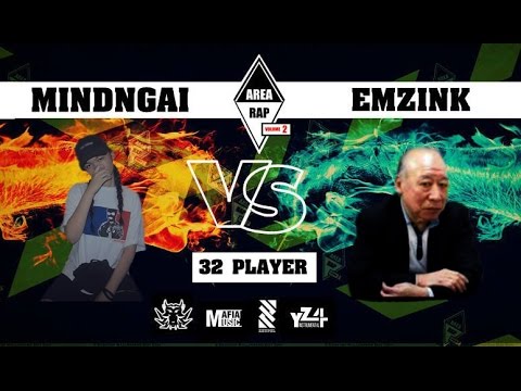 คู่ที่1 : MINDNGAI VS EMZINK [ 16Player ] | AreaRapVol.2