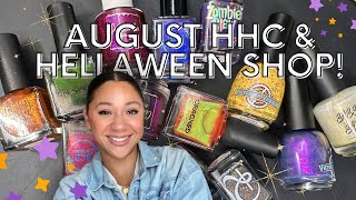 AUGUST 2026 HHC ✨ Hella Handmade Creations & Hellaween | Nail Polish 💅🏼 Swatches