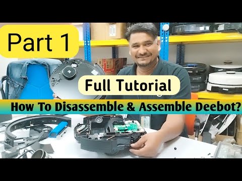 How To Disassemble / Open Ecovacs Deebot