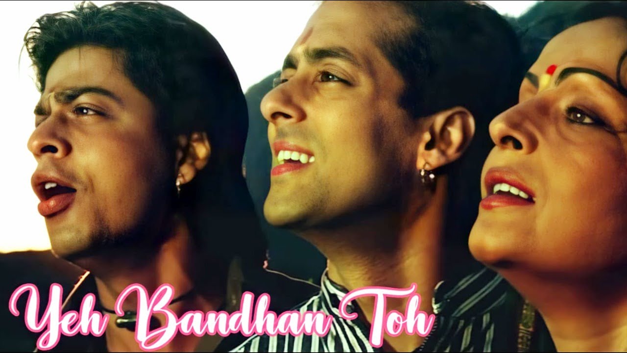 Yeh Bandhan Toh song lyrics - Karan Arjun - Shah Rukh Khan