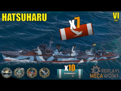 Hatsuharu 7 Kills & 130k Damage | World of Warships Gameplay