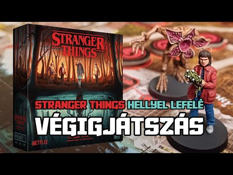 Stranger Things Hellyel lefelé végigjátszás | Társasjáték - Game-Obscura