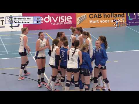 180131 Sliedrecht Sport Dames 1 - Alterno Dames 1 / 1/2 finale Nationaal Bekertoernooi