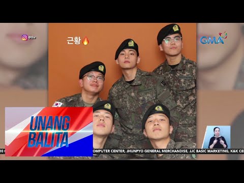 BTS member V, may update sa kaniyang military life Unang Balita
