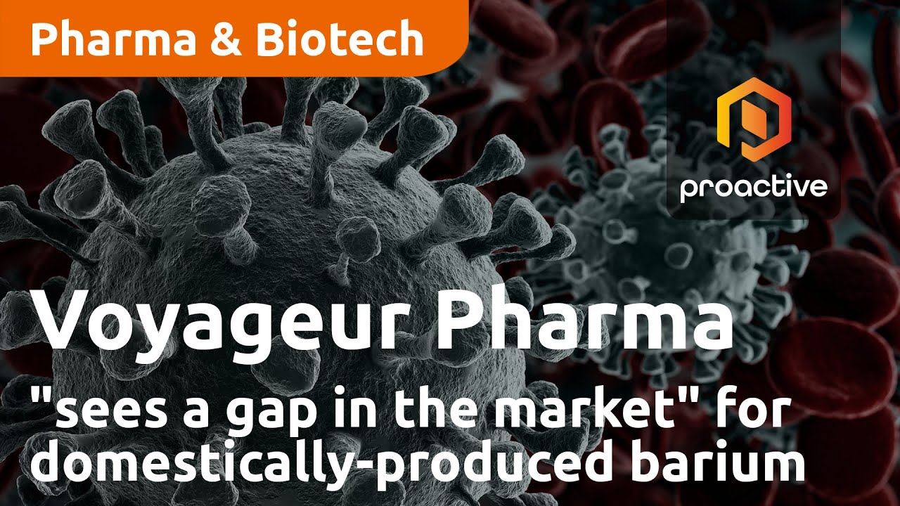 Voyageur Pharmaceuticals "sees a gap in the market" for domestically-produced barium
