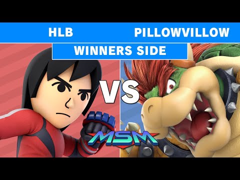 MSM 202 - DWWH? | HLB (Mii Brawler) Vs PillowVillow (Bowser) Winners Pools - Smash Ultimate