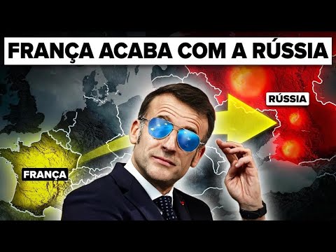 Nem os EUA acreditam no que a França fez pela Ucrânia... Rússia foi esmagada