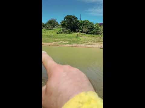 Olha nível da represa Redenção da Serra!