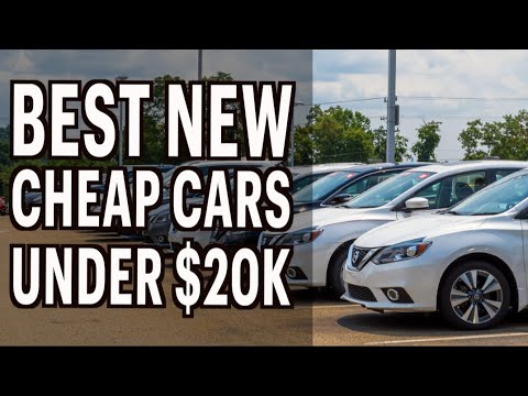 Best Cheap New Cars Under $20,000