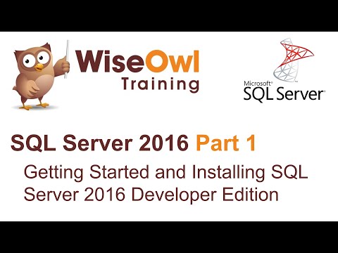 SQL Server 2016 Part 1 - Getting Started and Installing SQL Server 2016 Developer Edition