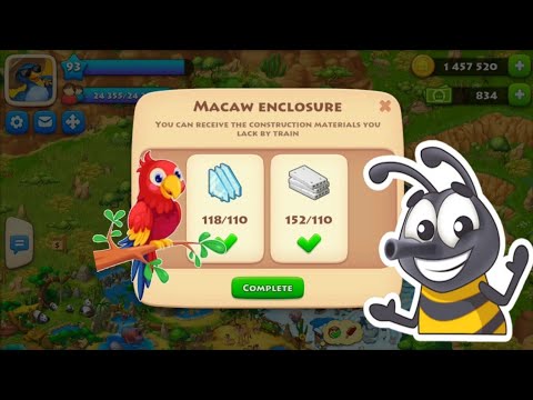 Township Macaw Enclosure Opening