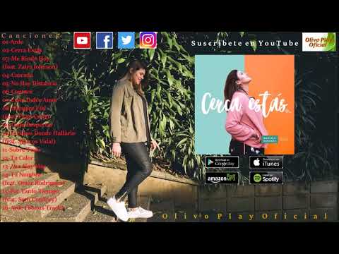Cerca Estas  -  Marcela Gándara (Álbum Completo) Música Cristiana 2017