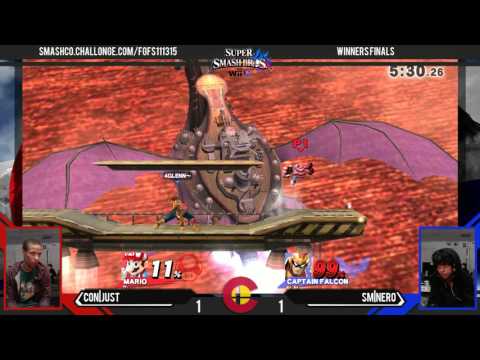 FGF18 - CoN|Just (Mario) Vs. SM|Nero (Captain Falcon) - Winners Finals