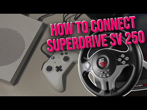 How to connect SUPERDRIVE SV 250 to Xbox Series X/S - Superdrive SV 250