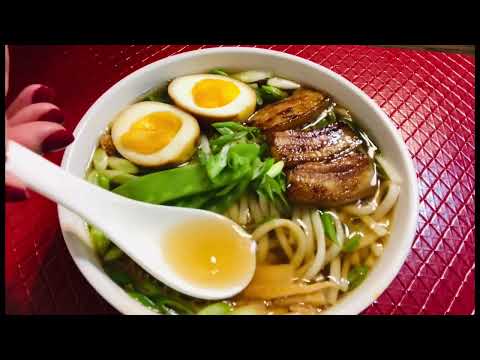 How to Make Udon Noodle Soup at Home