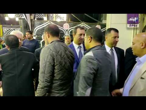 ايمن يونس يقدم واجب العزاء في شقيقة مرتضي منصور