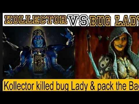 Kollector kill Bug Lady & pack the  Bag mortal Kombat 11 Kollector vs Bug Lady Fight mk11