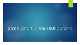 What Are Density of States, Fermi Function and Carrier Distributions?