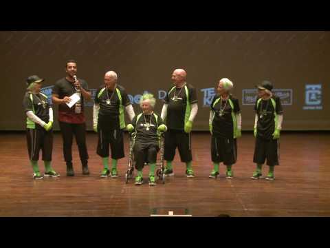 The Hip Op-eration Crew's winning performance at the Auckland Regional Hip Hop Champs 2016
