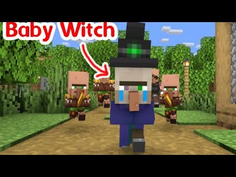 Monster School : Villagers Hate BabyWitch - Minecraft Animation #1 #viralvideo #animation #story
