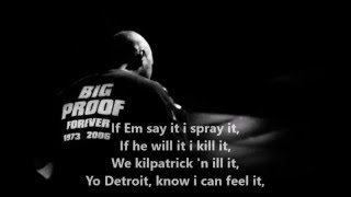 Proof - Trapped (feat.  Eminem) Lyrics