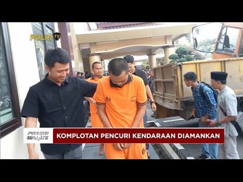 PRESISI UPDATE : POLSEK JAWILAN MENGAMANKAN KOMPLOTAN PENCURI KENDARAAN 18/07/2024 10.00