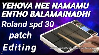 Download lagu Yehova nee namamu  Roland spd 30 Christian church beats patch song with Demo tutorial Editing mp3