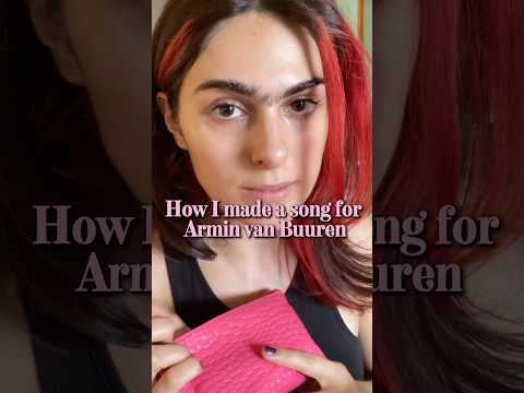 How I got my first big cut as a songwriter and vocalist #trance #songwriting #arminvanbuuren #asot