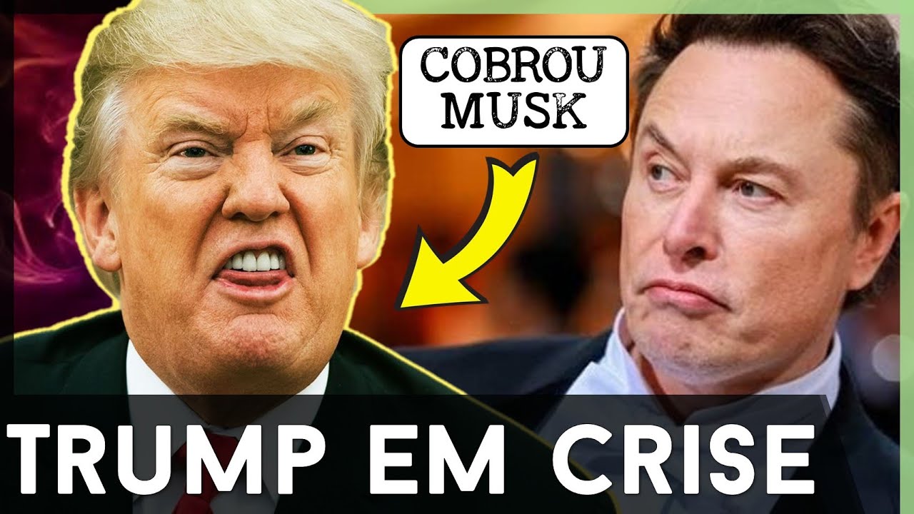 🚨TRUMP EM SUPER CRISE COBRA MUSK! Já fim da parceria?
