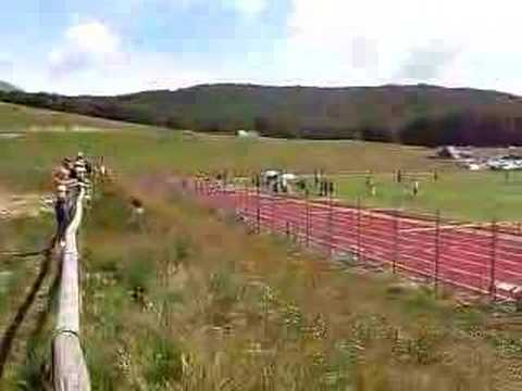 LUKA WINNING THE 100m HURDLES