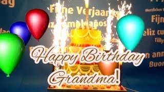 Best Happy Birthday Song for Grandma!