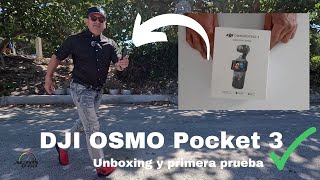 DJI OSMO 3 Creator Combo, unboxing y primera prueba