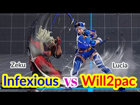 Street Fighter V: Infexious (Zeku) VS Will2pac (Lucia)