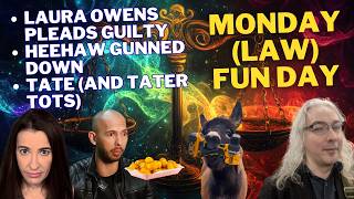 Monday (Law) Fun Day:  Laura Owens, Heehaw The Donkey, Tate (and Tater Tots), And More