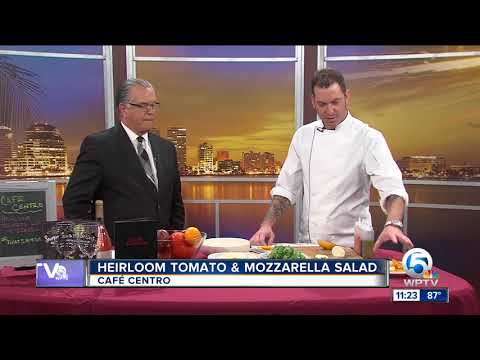 Recipe for heirloom tomato and mozzarella salad