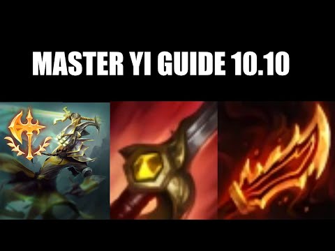 Master Yi Season 10 Guide Updated June Yi OTP High Plat 10.10
