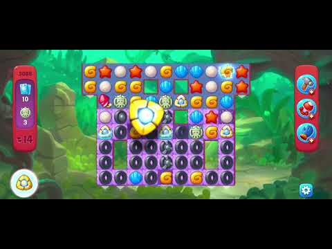 Fishdom gameplay level 3088