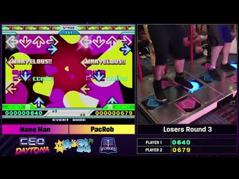 CEO 2018: Mane Man vs PacRob - DDR Extreme
