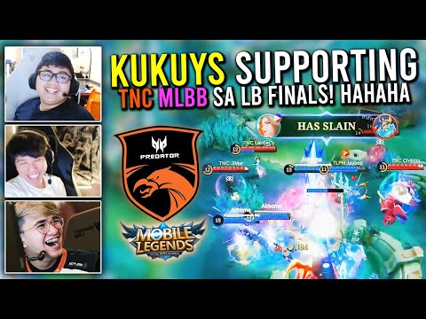 "KUKUYS, TODO ANG SUPPORT SA TNC MOBILE LEGENDS FINALS?!"🤣 - SOBRANG LAPTRIP!🤣