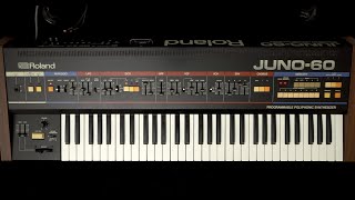 Video thumbnail for How to use a Roland Juno 60 Analog Synth Complete Tutorial by TONELAB