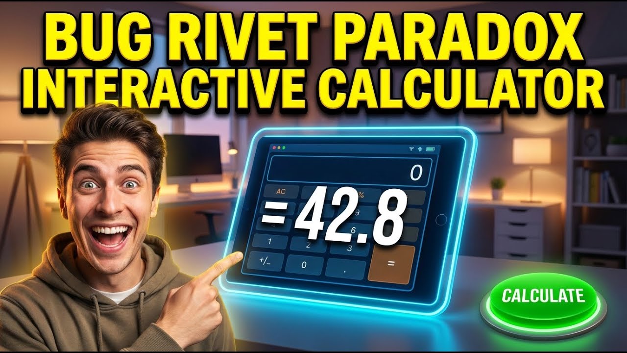 Bug Rivet Paradox Interactive Calculator