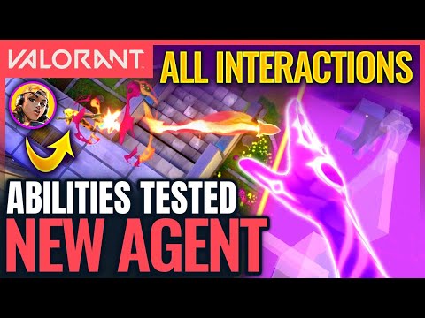 VALORANT | New ASTRA Gameplay - All Agent & Ability Interactions (New Agent Mythbusters)